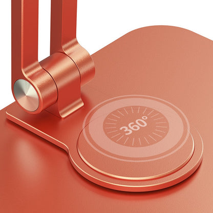 BONERUY L04mini 360 Degree Rotating Tablet Holder Hollow Heat Dissipation Aluminum Alloy Foldable Cradle for iPad