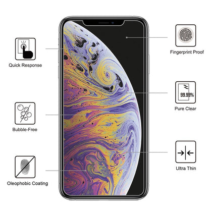 For Apple iPhone 11 Pro 5.8 inch (2019)/XS/X Tempered Glass Screen Protector Guard 0.25mm Screen Film