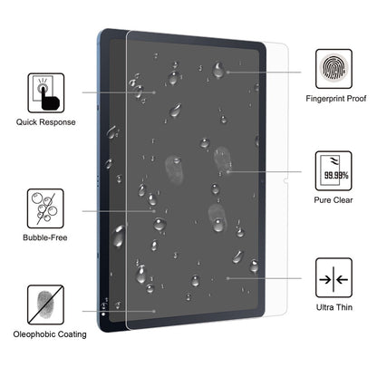 Anti-Scratch Ultra Clear Arc Edge Premium Tempered Glass Full Screen Film for Samsung Galaxy Tab S11 / S10 Lite / S10 FE / S9 FE / S9 / S8 / S7