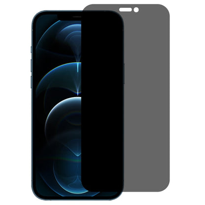 For iPhone 12 Pro/12 0.3mm Arc Edge Anti-spy Tempered Glass Screen Film