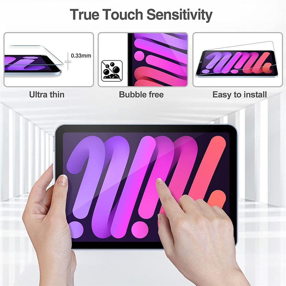 0.3mm Arc Edge Tempered Glass Screen Protective Film for iPad mini (2024) / mini (2021)