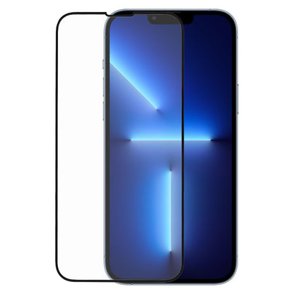 RURIHAI for iPhone 13 / 13 Pro / 14 Full Glue Full Size Solid Defense Tempered Glass Screen Protector 9H 0.26mm 2.5D Arc Film