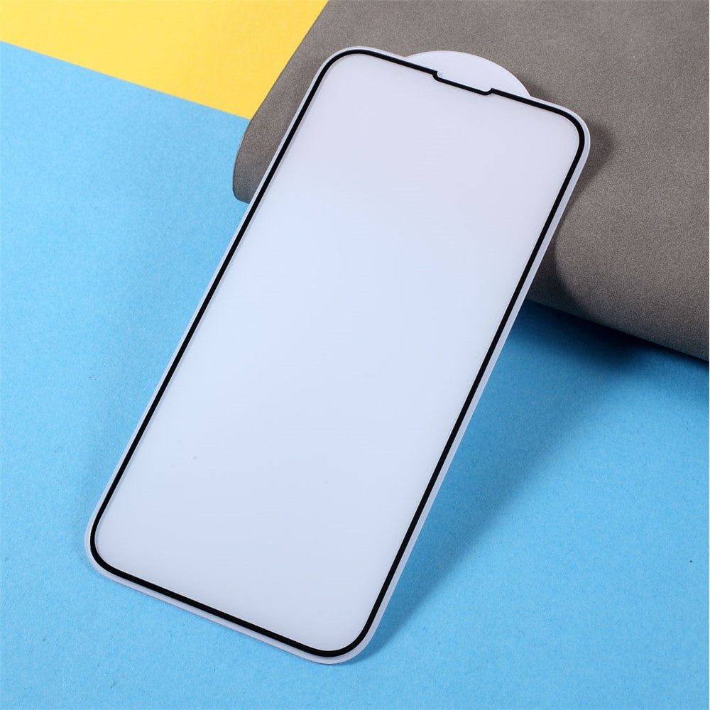 RURIHAI for iPhone 13 / 13 Pro / 14 Full Glue Full Size Solid Defense Tempered Glass Screen Protector 9H 0.26mm 2.5D Arc Film