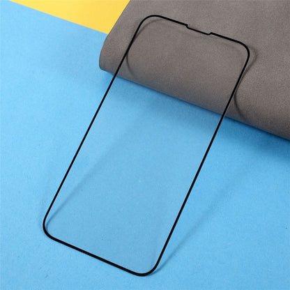 RURIHAI for iPhone 13 / 13 Pro / 14 Full Glue Full Size Solid Defense Tempered Glass Screen Protector 9H 0.26mm 2.5D Arc Film