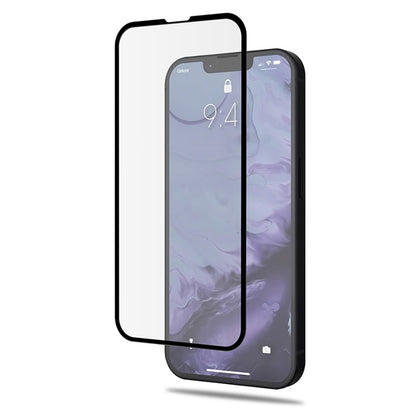 MOCOLO for iPhone 13 / 13 Pro / 14 Cold Carving 3D Curved Tempered Glass Film Full Size Full Glue HD Clear Screen Protector
