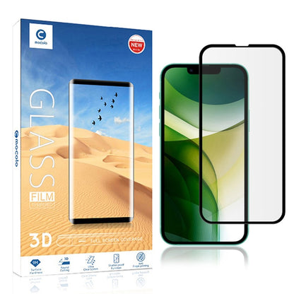 MOCOLO 3D Curved Tempered Glass Screen Protector for iPhone 13 Pro Max / 14 Plus, Clear Full Cover Full Glue Anti-explosion Film