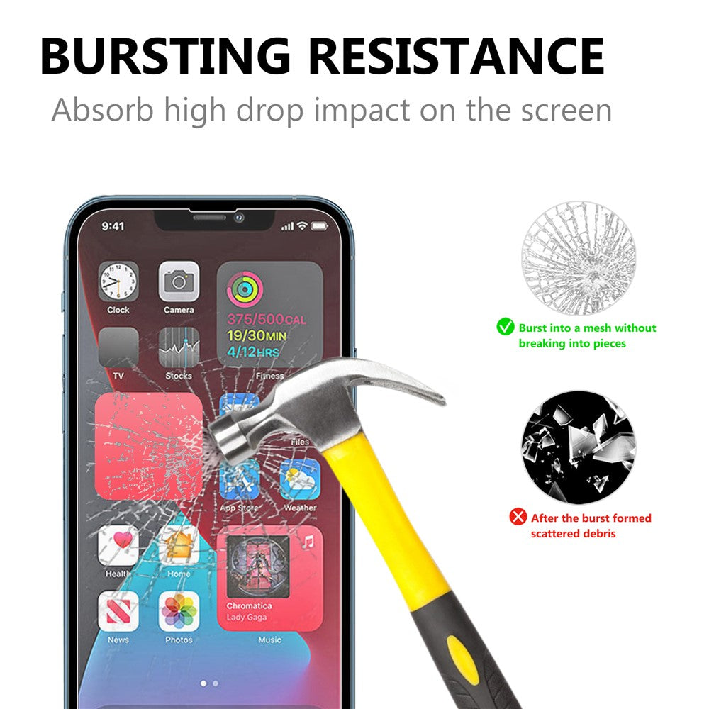For iPhone 13 Pro Max / 14 Plus Tempered Glass Screen Protector HD Clear 2.5D Anti-Scratch Bubble Free Case Friendly Film