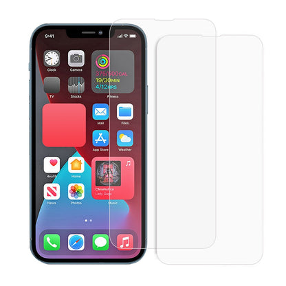 2PCS 9H 2.5D Tempered Glass Screen Protector for iPhone 13 Pro Max / 14 Plus