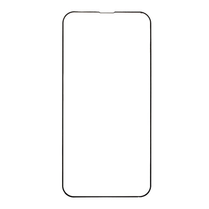 For iPhone 13 Pro Max / 14 Plus Anti-explosion Silk Printing Full Glue Full Screen Tempered Glass Protector Film