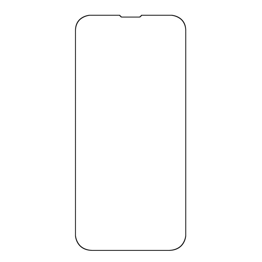 For iPhone 13 / 13 Pro / 14 Anti-Scratch  Screen Protector Full Covering Full Glue Silk Printing Tempered Glass Film