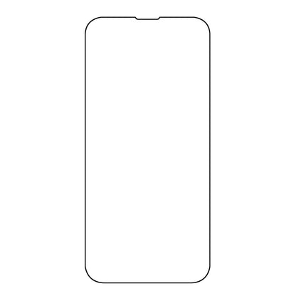 For iPhone 13 / 13 Pro / 14 Anti-Scratch  Screen Protector Full Covering Full Glue Silk Printing Tempered Glass Film