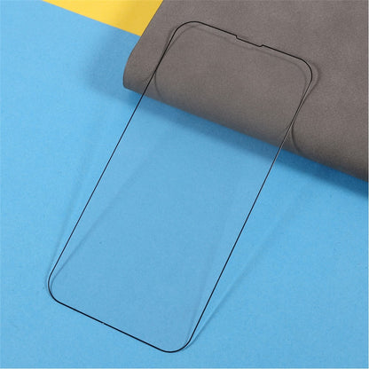 For iPhone 13 / 13 Pro / 14 Anti-Scratch  Screen Protector Full Covering Full Glue Silk Printing Tempered Glass Film