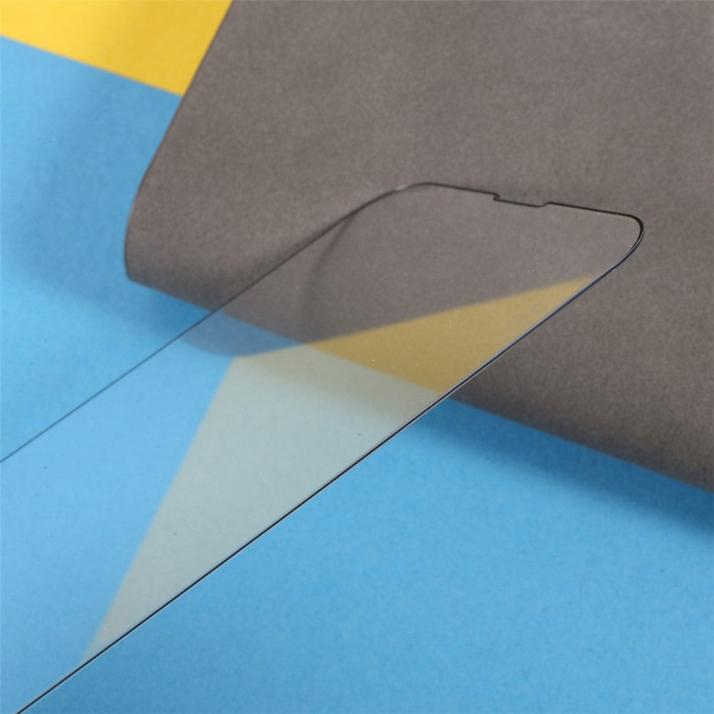 For iPhone 13 / 13 Pro / 14 Anti-Scratch  Screen Protector Full Covering Full Glue Silk Printing Tempered Glass Film