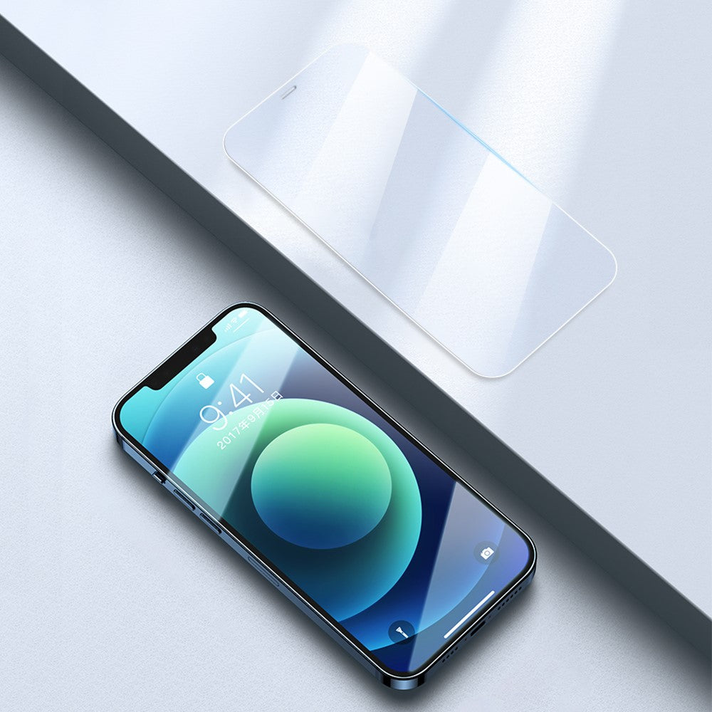 AMORUS Screen Protector for iPhone 13 / 13 Pro / 14, 9H Hardness Ultra Clear Transparent Tempered Glass Film Guard