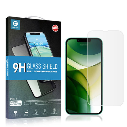 MOCOLO Anti-Scratch HD Ultra Clear Full Glue Fingerprints-Free Tempered Glass Screen Protector for iPhone 13 Pro Max / 14 Plus