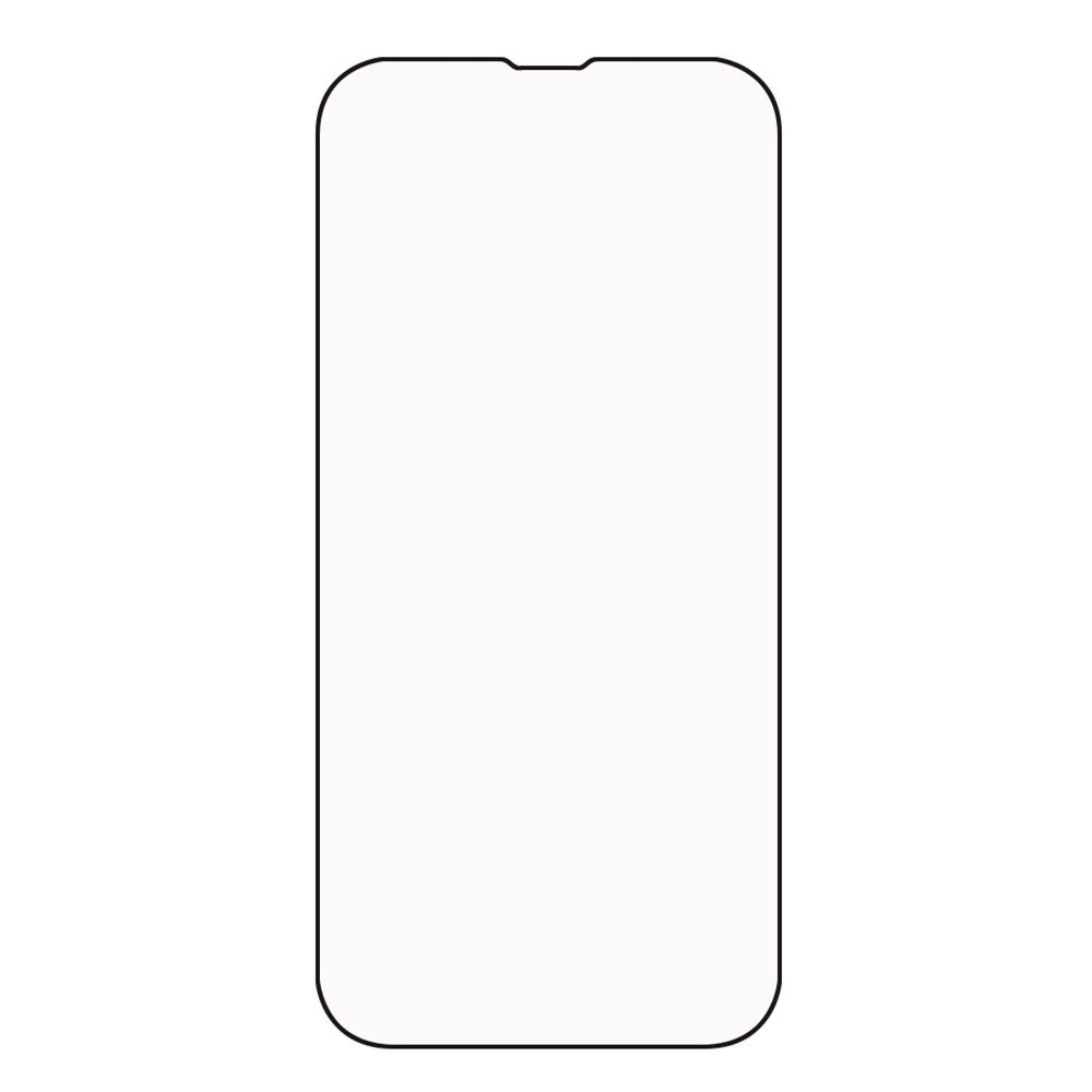 (Full Glue) 9D Full Screen Coverage Silk Print Tempered Glass Protective Film for iPhone 13 / 13 Pro / 14