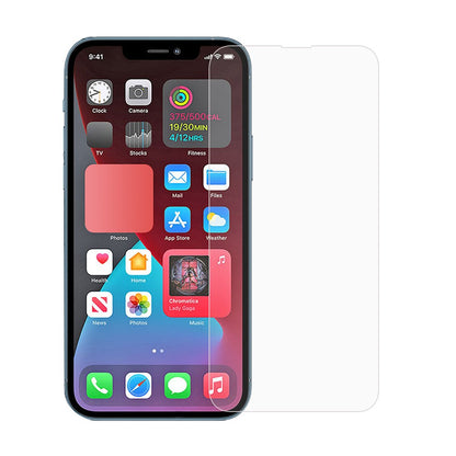 For iPhone 13 / 13 Pro / 14 High Transparency 0.3mm Arc Edge Tempered Glass Screen Protector Film