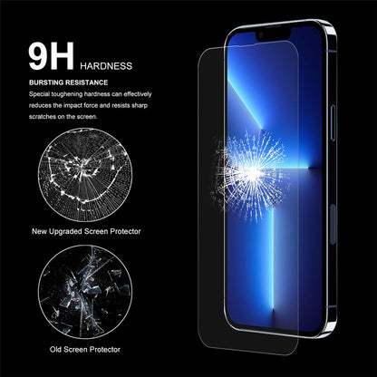 HAT PRINCE 0.26mm 9H 2.5D Ultra Clear Arc Edge Tempered Glass Screen Protector for iPhone 13 Pro Max / 14 Plus