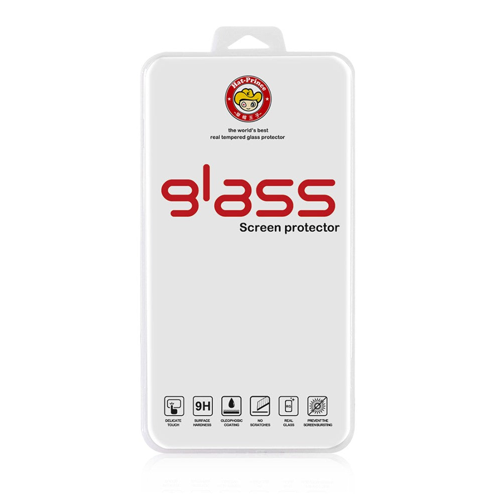 HAT PRINCE 0.26mm 9H 2.5D Ultra Clear Arc Edge Tempered Glass Screen Protector for iPhone 13 Pro Max / 14 Plus