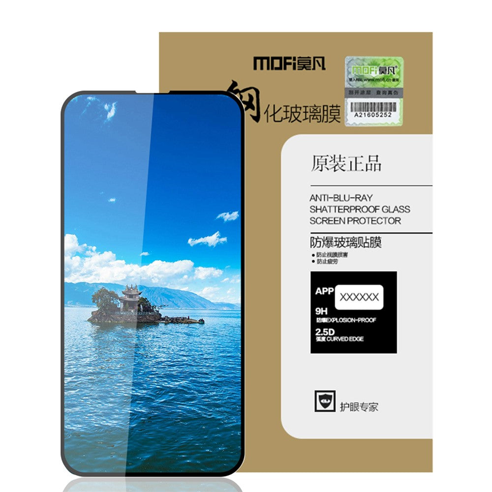 MOFI High Definition Full Coverage Full Glue Tempered Glass Screen Protector Film for iPhone 13 Pro Max / 14 Plus
