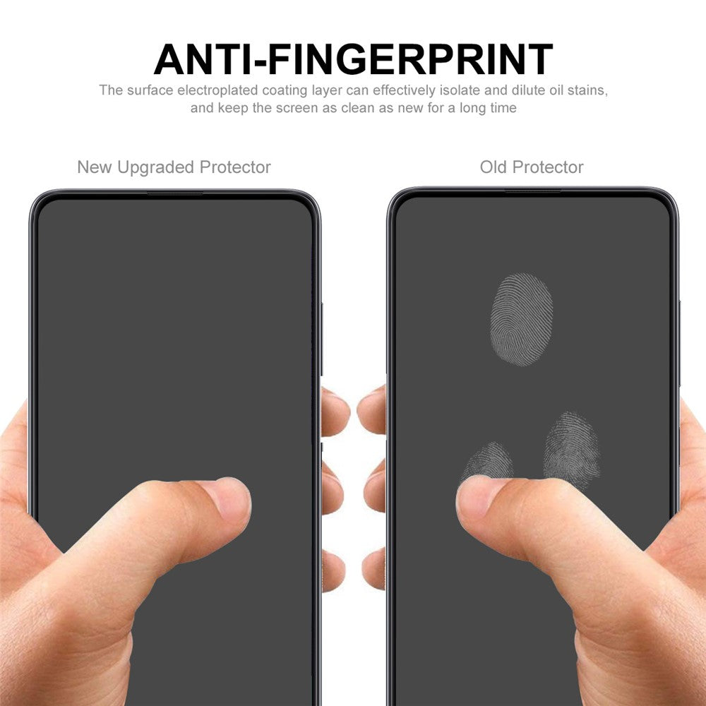 2Pcs / Set HAT PRINCE 0.26mm 9H 2.5D Full Screen Tempered Glass Full Glue Ultra Clear Screen Protector for iPhone 13 Pro Max / 14 Plus
