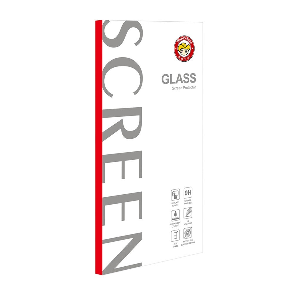 2Pcs / Set HAT PRINCE 0.26mm 9H 2.5D Full Screen Tempered Glass Full Glue Ultra Clear Screen Protector for iPhone 13 Pro Max / 14 Plus