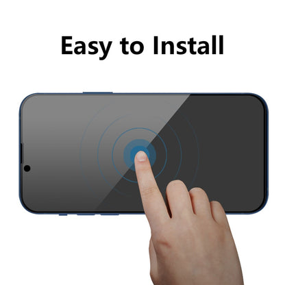 ENKAY HAT PRINCE 2Pcs / Set Complete Covering 28° Anti-spy Tempered Glass Screen Protectors Films for iPhone 13 Pro Max / 14 Plus