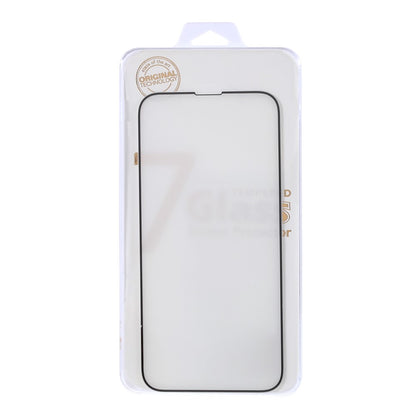 Full Screen Coverage Full Glue Silk Print Matte Tempered Glass Screen Protector for iPhone 13 Pro Max / 14 Plus