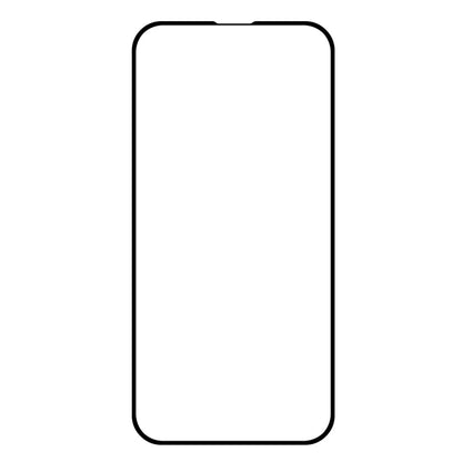 Full Screen Coverage Full Glue Silk Print Matte Tempered Glass Screen Protector for iPhone 13 Pro Max / 14 Plus