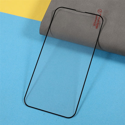 High Aluminum-Silicone Glass High Definition Full Glue Full-Screen Silk Printing Tempered Screen Glass for iPhone 17e / 16e / 13 / 13 Pro / 14