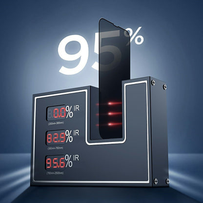 JOYROOM Anti-spy Privacy Protection Silk Print Tempered Glass Full Screen Protector Film for iPhone 13 / 13 Pro / 14