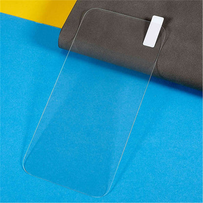 For iPhone 14 Pro Max 6.7 inch Anti-stains Ultra Clear 0.3mm Arc Edge Screen Protector Tempered Glass Film Guard