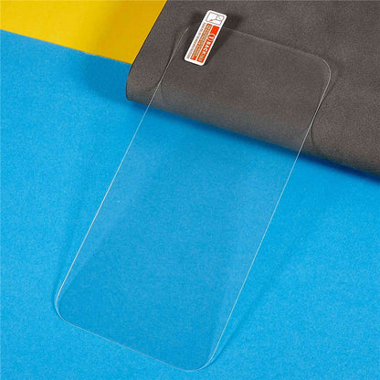 For iPhone 14 Pro Max 6.7 inch Anti-stains Ultra Clear 0.3mm Arc Edge Screen Protector Tempered Glass Film Guard