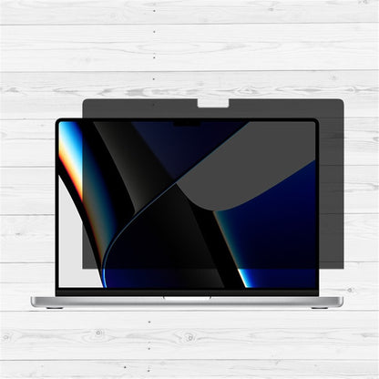 For MacBook Pro Macbook Pro 14 inch (2025) / (2024) / (2023) / (2022) / (2021) Anti-Spy Tempered Glass Full Screen Protector
