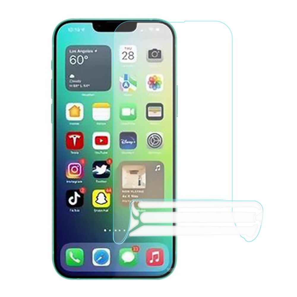 For iPhone 14 Plus 6.7 inch Super Clear Phone Screen Protector Anti-Glare Anti-Explosion Soft Hydrogel TPU Film
