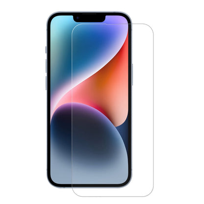 ENKAY HAT PRINCE For iPhone 14 Plus 6.7 inch 2.5D Arc Edge 0.26mm Tempered Glass Film Full Glue Anti-shatter Ultra Clear 9H Screen Protector