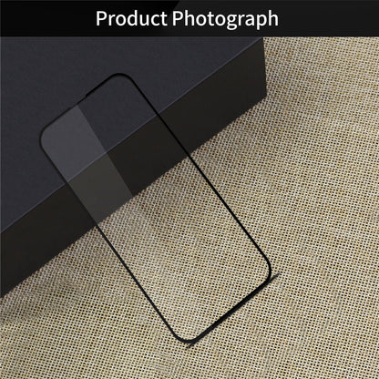 MOFI JK Tempered Glass Film Series-1 for iPhone 15 Full Screen Protector Full Glue High Aluminum-silicon Glass Film