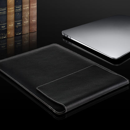 PU Leather Sleeve Pouch Case with Mouse Pad for MacBook Pro 15-inch (2016)