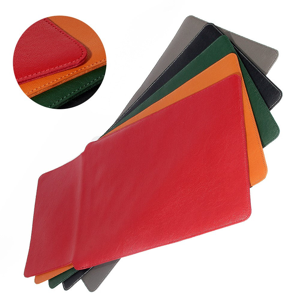 PU Leather Sleeve Pouch Case with Mouse Pad for MacBook Pro 15-inch (2016)