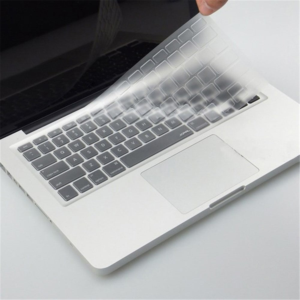 Black ENKAY HAT PRINCE Matte PC Full Body Case + Keyboard Film + Anti-dust Plugs for MacBook Pro 15.4" A1286