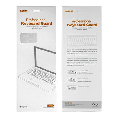 Black ENKAY HAT PRINCE Matte PC Full Body Case + Keyboard Film + Anti-dust Plugs for MacBook Pro 15.4" A1286