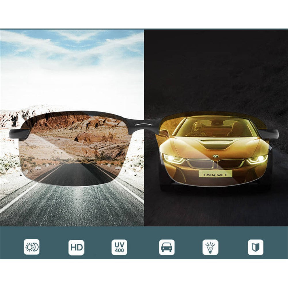Day Night Dual-purpose Chromotropic 3043 Polarizing Night Vision Sunglasses Driving Glasses