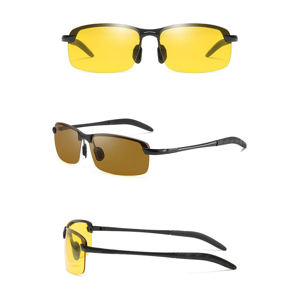 Day Night Dual-purpose Chromotropic 3043 Polarizing Night Vision Sunglasses Driving Glasses