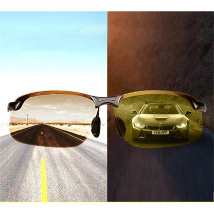Day Night Dual-purpose Chromotropic 3043 Polarizing Night Vision Sunglasses Driving Glasses
