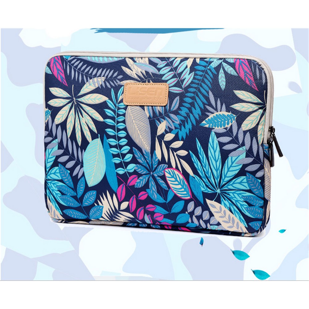 Colorful Leaves Canvas Notebook Briefcase for MacBook Pro 13-inch (2016)/HP DELL IBM, Size: 34.5 x 24 x 1.5 cm