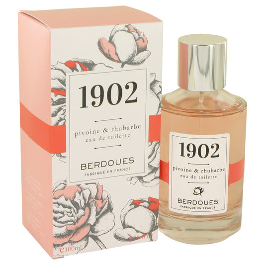 1902 Pivoine & Rhubarbe Eau De Toilette Spray by Berdoues 100 ml