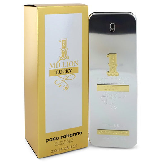 1 Million Lucky Eau De Toilette Spray by Paco Rabanne 200 ml
