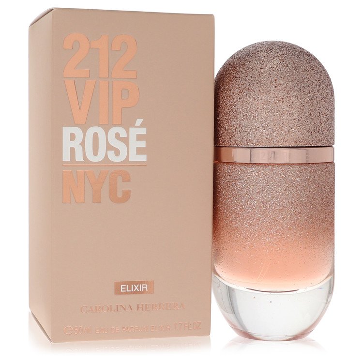 212 Vip Rose Elixir Eau De Parfum Spray by Carolina Herrera 50 ml