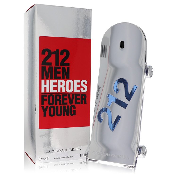 212 Heroes Eau De Toilette Spray by Carolina Herrera 90 ml