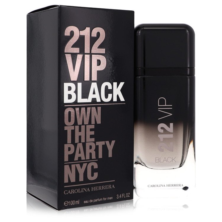 212 Vip Black Eau De Parfum Spray by Carolina Herrera 100 ml